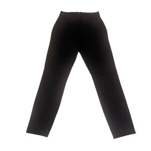 J. Crew Pants Skinny Pixie Pants Women's XS Black‎ Back Zipper Cotton Stretch